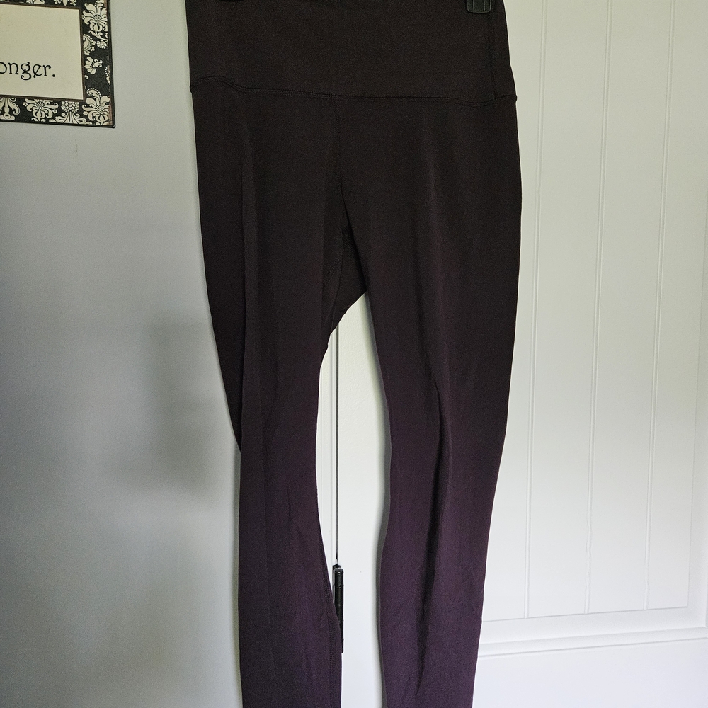Women's Purple High-Waisted Leggings